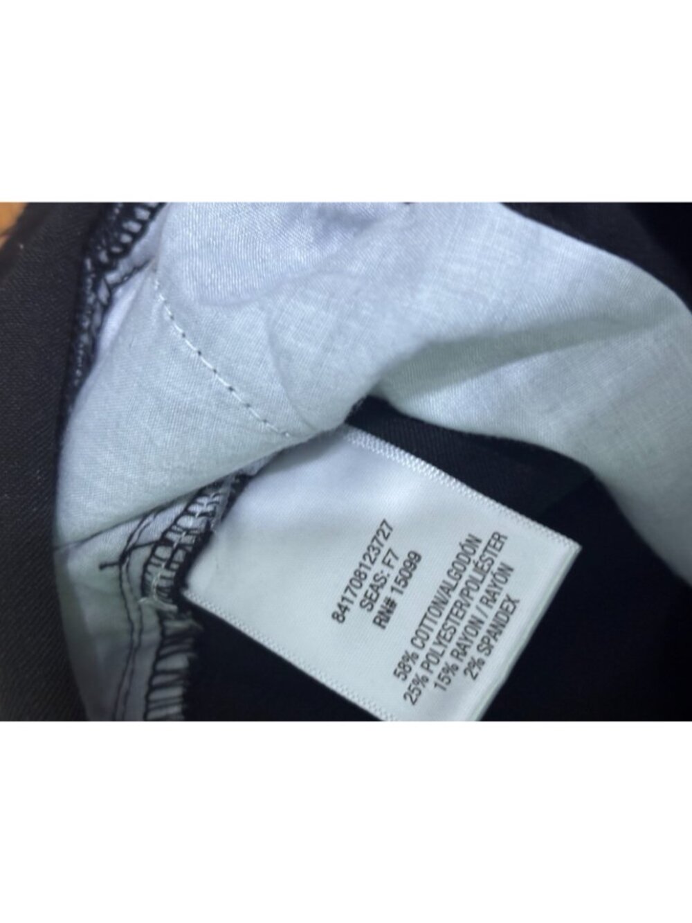 Bongo Women’s High Waist Skinny Jeans Size 14 Black Stretch Denim Button Fly NWT - Picture 7 of 8